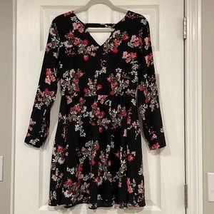 Loft Petite Flower print dress PS